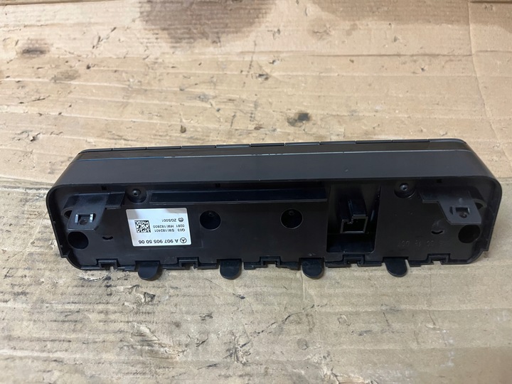 фото №9, Mercedes sprinter w907 907 316 панель керування кондиціонера оригінал європа