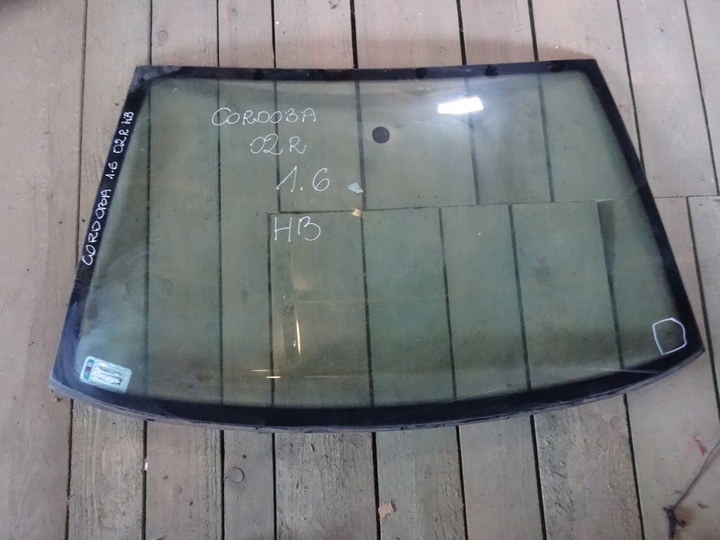 фото №1, Cordoba 02' hb стекло лобовое перед передняя