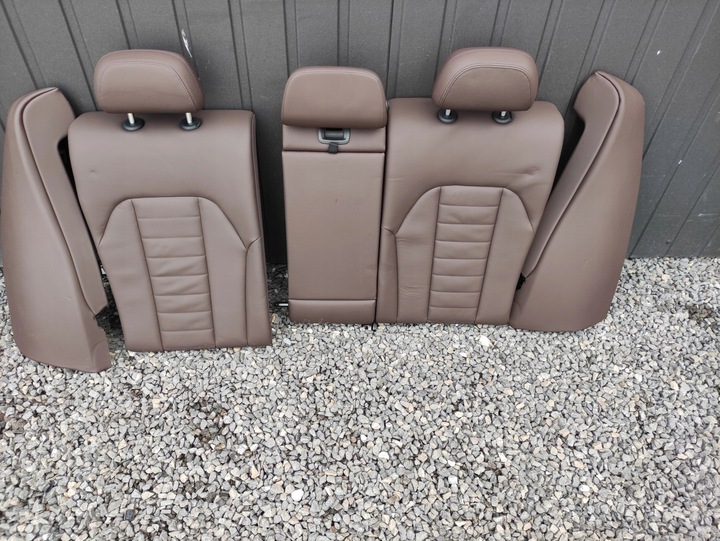 фото №10, Сидіння диван обшивки bmw g20 коричнева шкіра електрично регульований ch