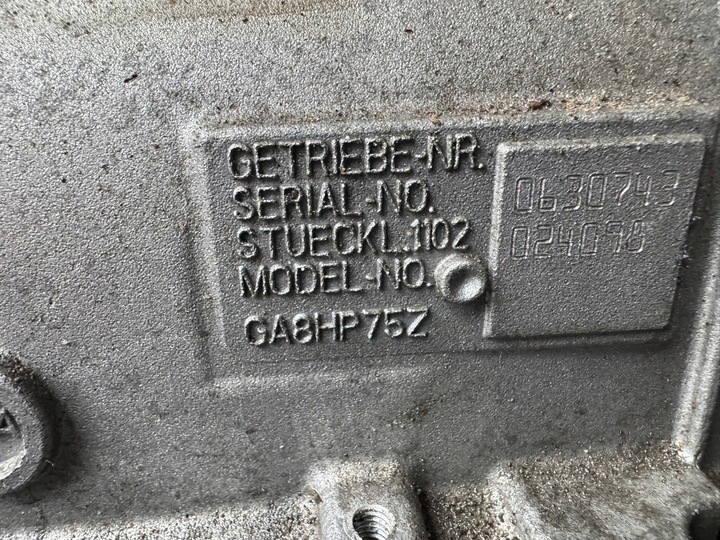 фото №11, Коробка передач коробки передач bmw na запчасти ga8hp75z zfs w55 0630743
