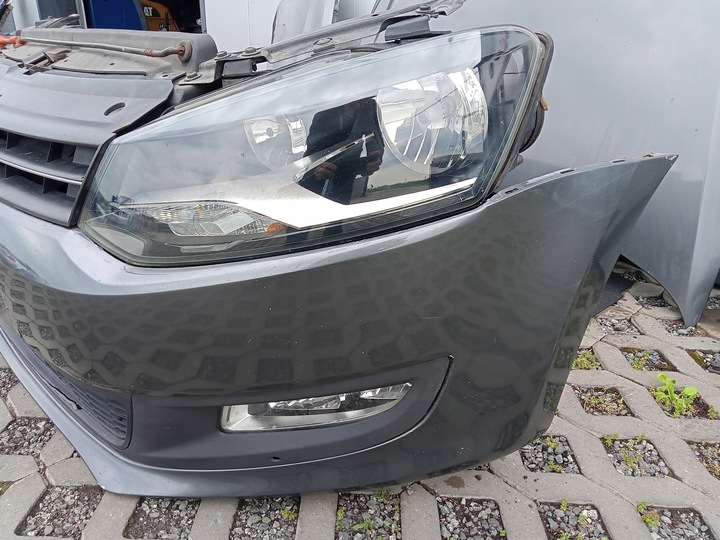 фото №7, Перед комплектный бампер капот крыло vw polo 6r ld7r