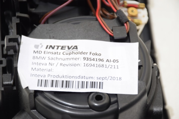 фото №10, Bmw g12 g12 lci держатель na напитки кружки туннеля среднего зад задней сиденья