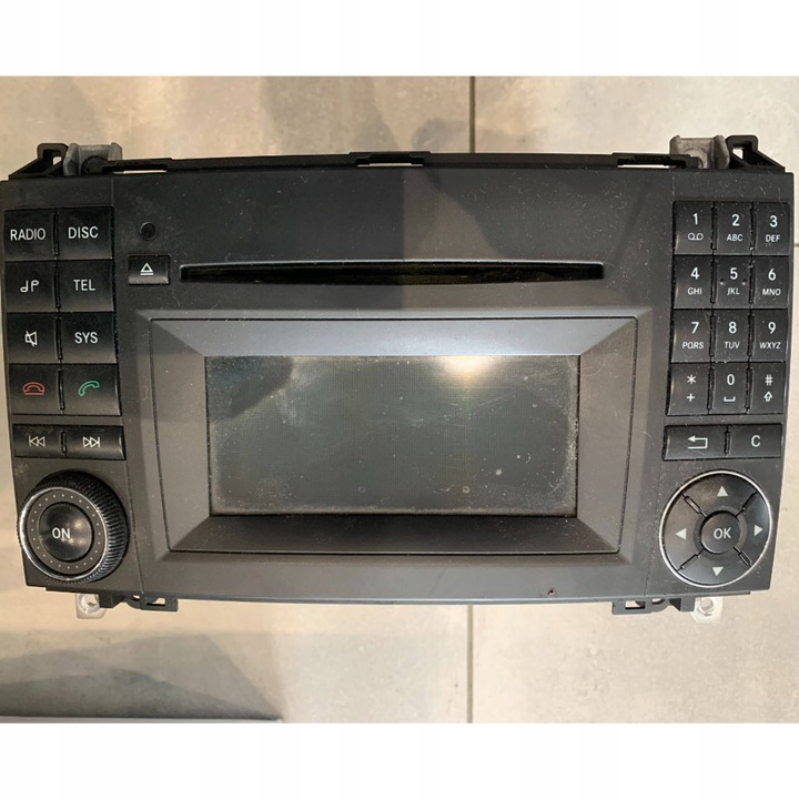 фото №1, Радиопроигрыватель радио cd a1699002000 sprinter w906