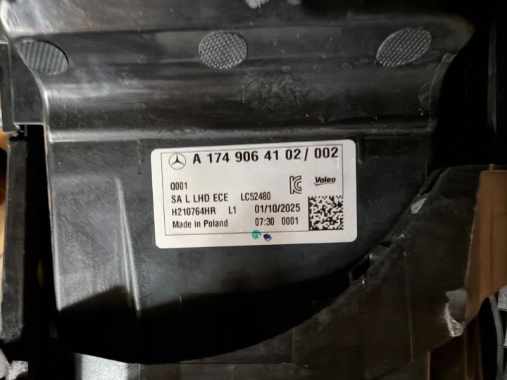 фото №12, Фара сторона левая mercedes-benz cla c174 c178 a1749064102 multibea