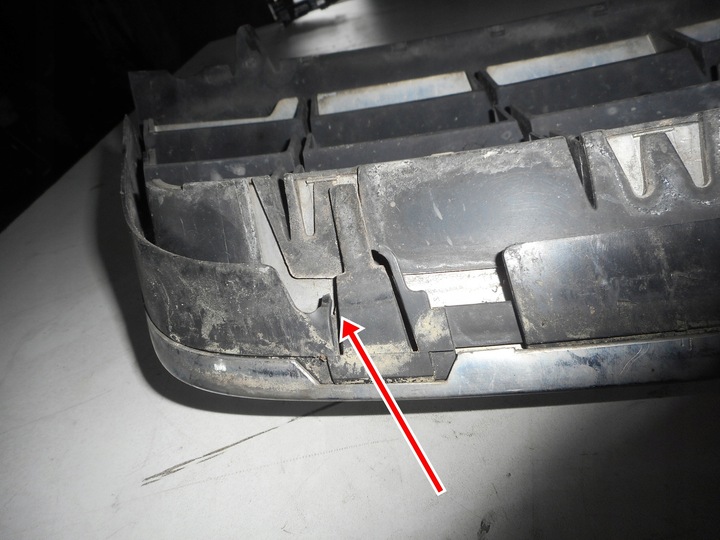 фото №8, Vw touareg 04r решётка радиатора решётка