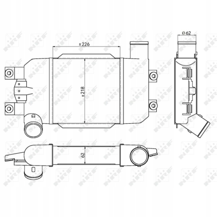 фото №14, Nrf інтеркулер nissan