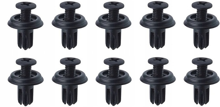 фото №1, Cgevrolet mazda davhonda civic crx застібки кліпси планки порогової - нове,