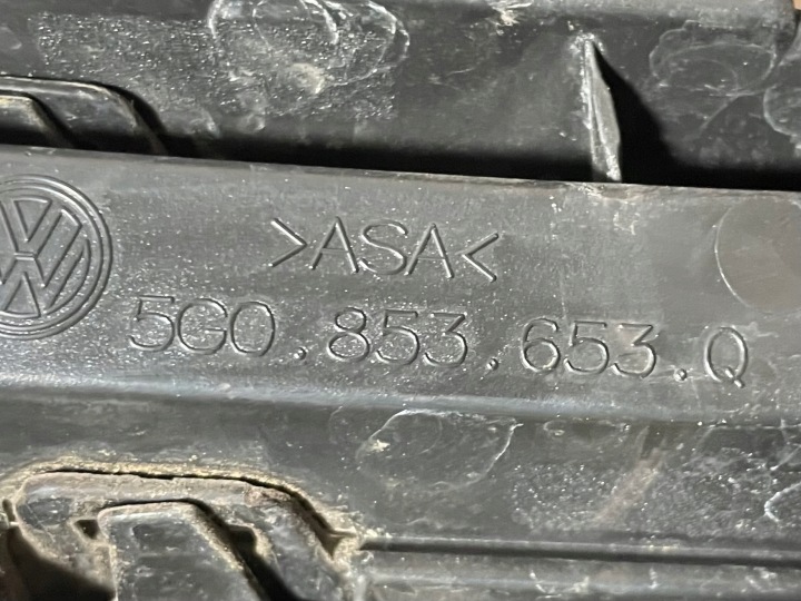 фото №5, Решітка радіатора решітка радіатор volkswagen vw golf vii рестайлінг 7 5g 5g0853653q