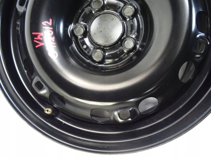 фото №10, Vw polo v 6r диск сталевий 6c0601027a 6.0"x15" 5x100 et 38 2009-2017