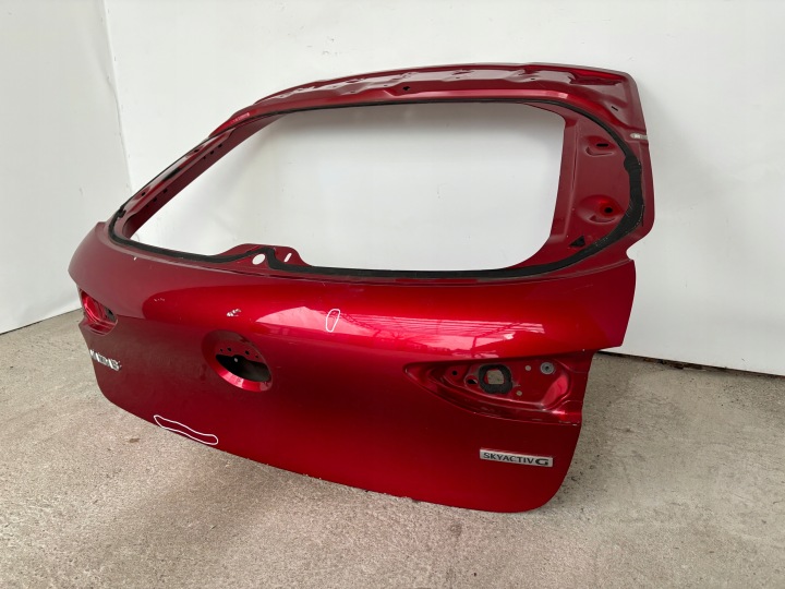 фото №10, Mazda 3 iv bp hb 2019r- кришка багажника задня зад