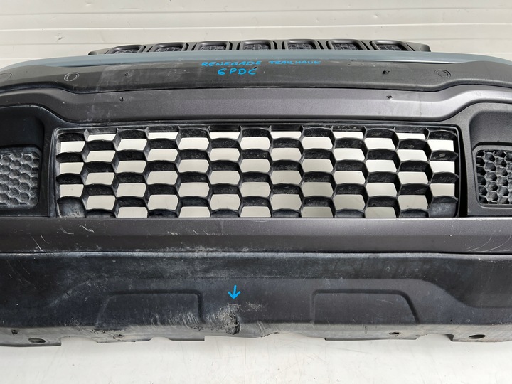 фото №8, Бампер перед переднє jeep renegade trailhawk 6-pdc решітка радіатора решітка протитуманні фари