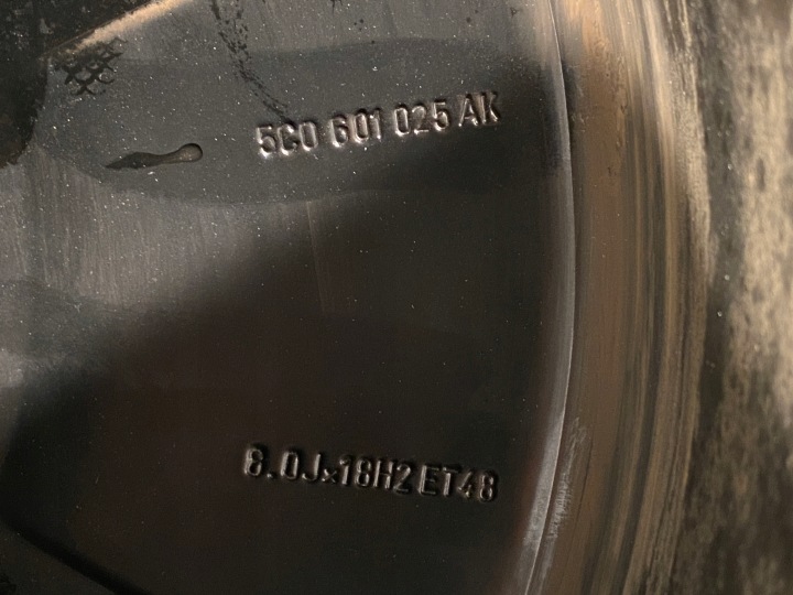 фото №10, Vw new beetle 5c0 алюминиевый диск 18 дюймов