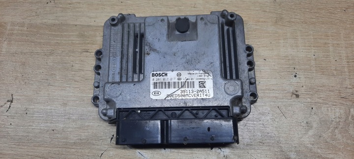 фото №1, Kia ceed 1 1.6 crdi sterowniik двигателя 0281017217