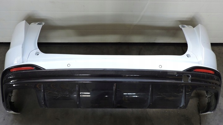 фото №13, Maserati grecale trofeo бампер зад накладка карбон
