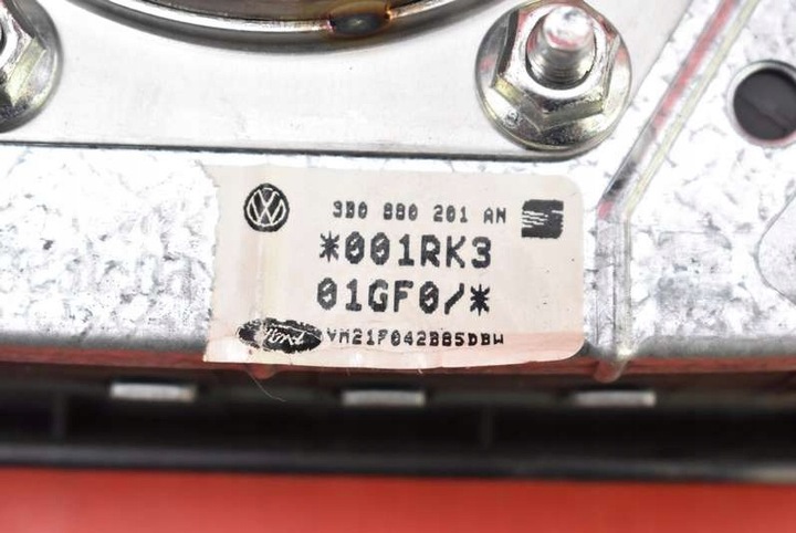 фото №7, Подушка безопасности подушка безопасности водителя 3b0880201an vw sharan 1 i рестайлинг 00-03