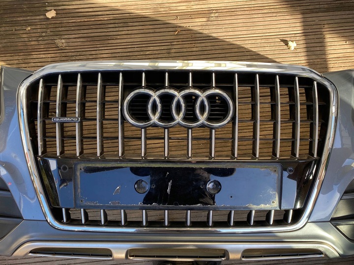 фото №6, Audi q5 рестайлінг 8r offroad комплектний бампер перед переднє решітка радіатора pdc lx7r