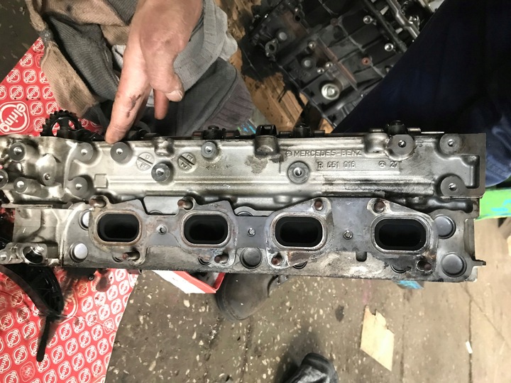 фото №5, Mercedes cla w117 gla w156 головка цилиндров 1,8 2,2 cdi