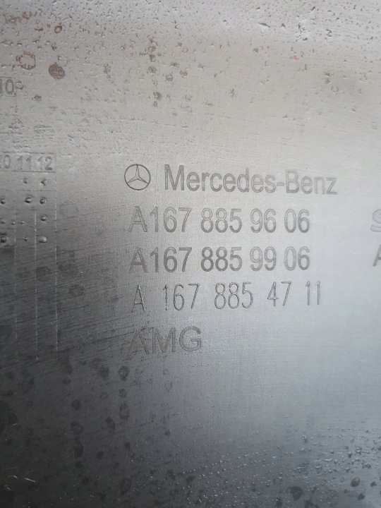 фото №11, Задній бампер mercedes gle купе amg w167 a167