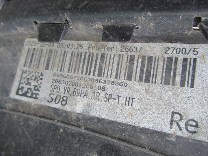 фото №14, Audi a4 b9 8w allroad 19- рестайлінг бампер перед 8w0807437bb 8w0807437bc