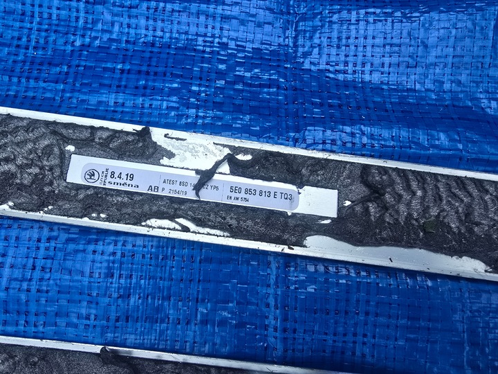 фото №3, Skoda octavia 3 iii 5e планка пороговая левая накладка 5e0853813e