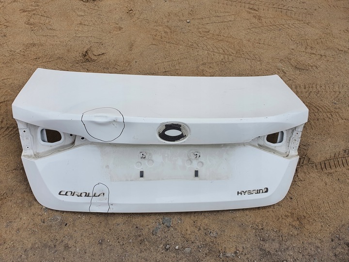 фото №1, Toyota corolla e21 sedan кришка кришка багажника