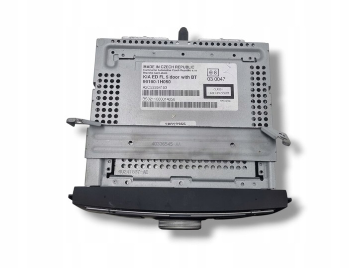 фото №7, Радио автомобильные kia ceed рестайлинг ed 2011 96160-1h050