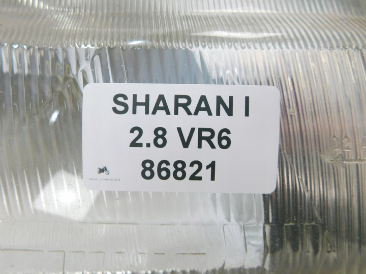 фото №6, Volkswagen sharan i 2.8 vr6 фара лампа перед ліва + поворотник