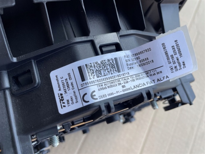 фото №6, Подушка подушка водителя 07856857820 fiat ducato 3 iii рестайлинг