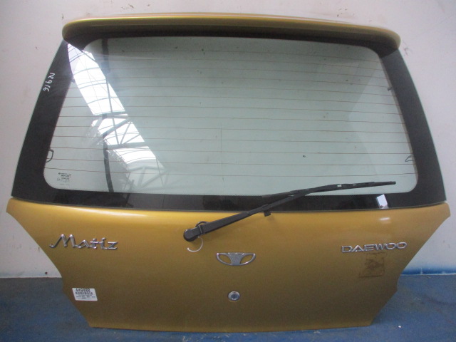 фото №1, Daewoo matiz задняя крышка стекло багажника 51u