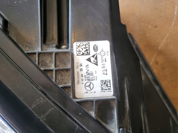 фото №6, Mercedes gle 167 полный led multibeam лампы перед