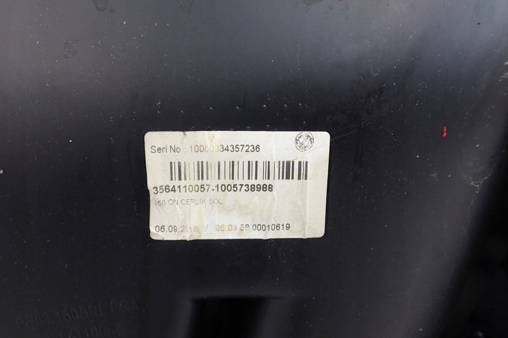 фото №7, Боковина дверь левый перед 3564110057 fiat tipo ii