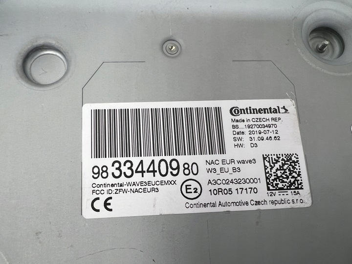 фото №5, Citroen c5 aircross 1.2 thp набір стартовий 9832103580