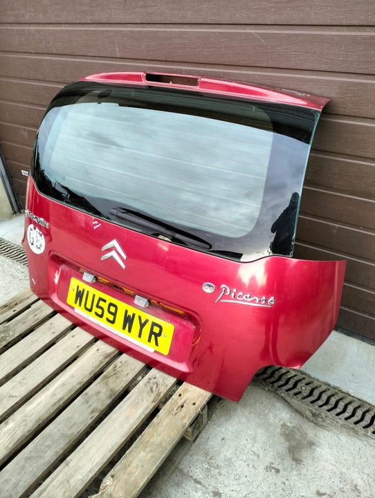 фото №11, Крышка стекло зад citroen c3 picasso цвет kjcc 2008-2012