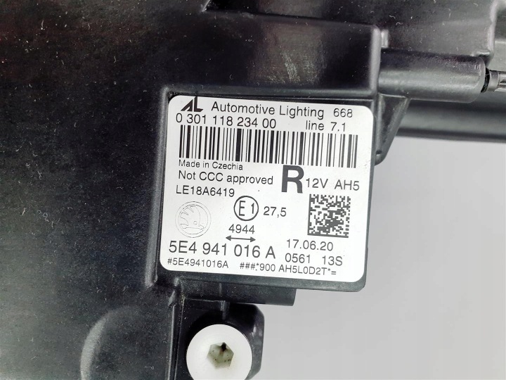 фото №12, Skoda octavia 4 iv 5e4 20r+ правая фара перед полный led ory eu !!!