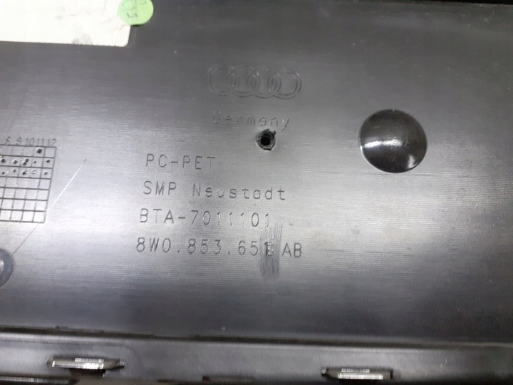 фото №9, Решітка радіатора решітка audi a4 b9 8w0 s-line 2016-2019r 8w0853651ab