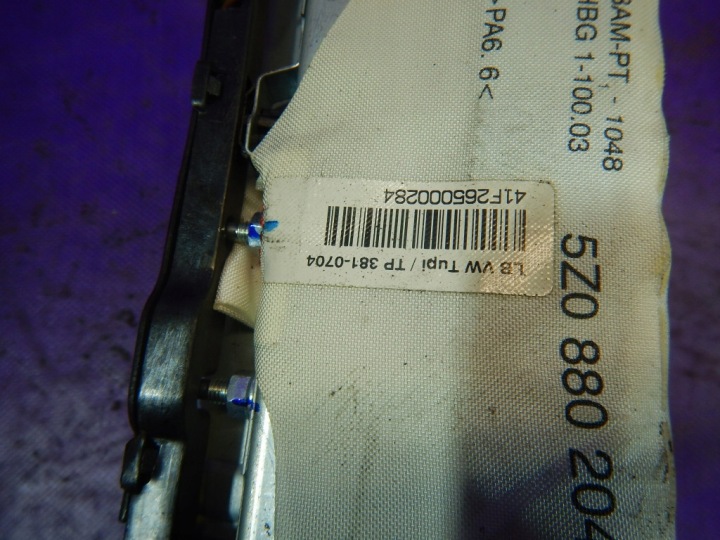 фото №6, Vw fox 03-07 подушка подушка пассажира 5z0880204 41f265000284