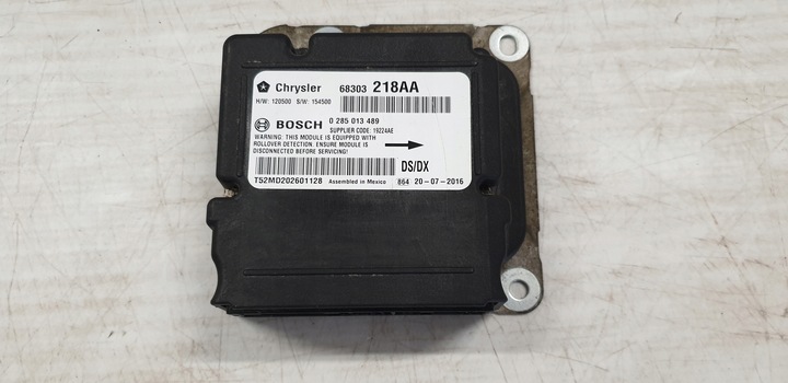 фото №1, Dodge ram 1500 iv датчик модуль блок керування подушок подушка безпеки демонтаж 13-19r