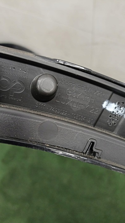 фото №5, Bmw x7 g07 планка крила зад права ліва м-пакет lci 7493021 7493022