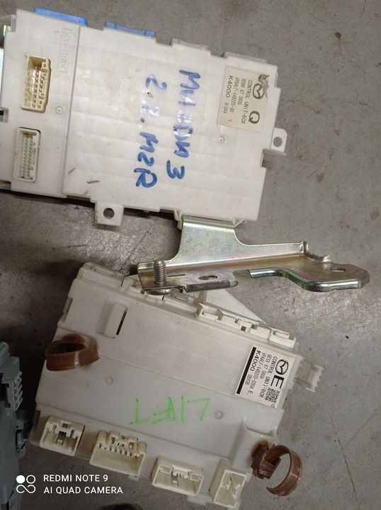 фото №7, Модуль блок управления комфорта mazda 3 6 2.2 mzr