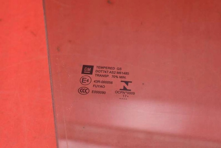 фото №6, Стекло боковая правая перед передняя opel insignia b универсал 17-20