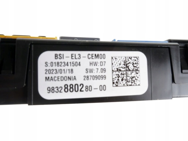 фото №4, Модуль bsi коробка предохранителей c3 aircross c3 iii crossland x 9832880280