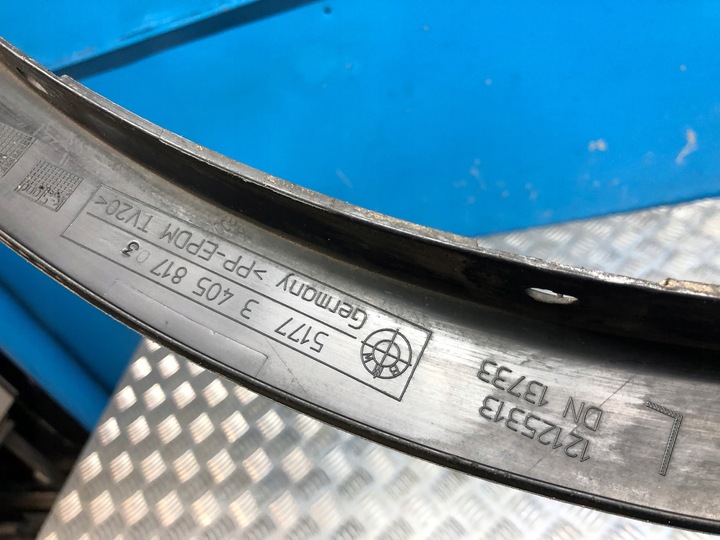 фото №6, Bmw x3 e83 планка накладка крыльев левый перед 3405817