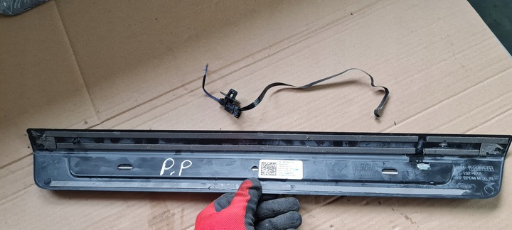 фото №14, Q5 80a sq5 планка порогова led накладка права правий перед sline 80a947418