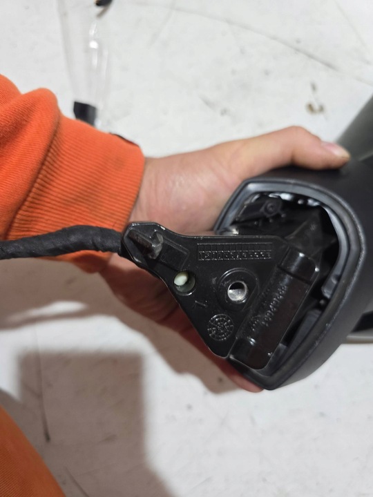 фото №13, Дзеркало ліві porsche cayenne 9y0 9y 9y1857507ah європа 16 pin чорні