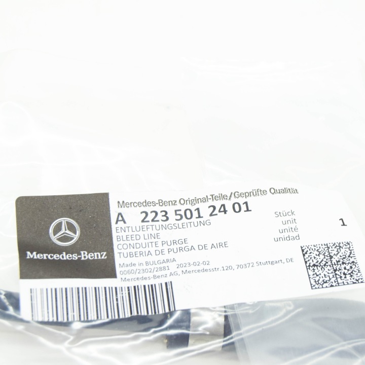 фото №9, Mercedes-benz s w223 охолоджуюча рідина expansion tank шланг a2235012401