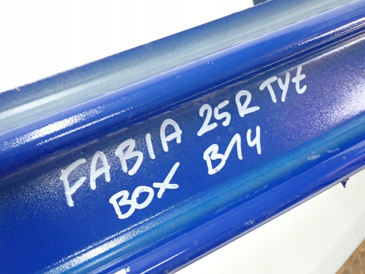 фото №8, Балка зад задня pod бампер підсилювач skoda fabia iv 4 htb 25r