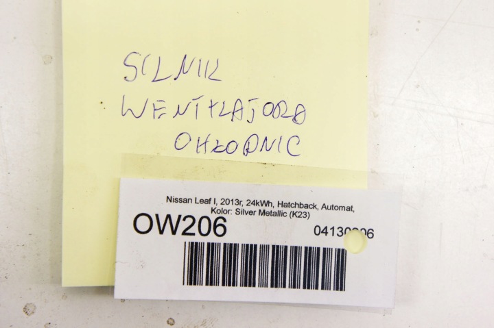 фото №5, Ow206 nissan leaf i ze0 двигун вентилятора