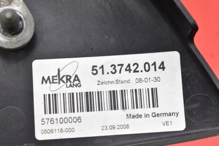 фото №7, Зеркало правые чёрные eu 513742014 ldv maxus 05-09 5 pin