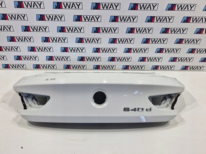 фото №1, Bmw 6 f06 крышка багажника зад задняя a300 альпийский белый