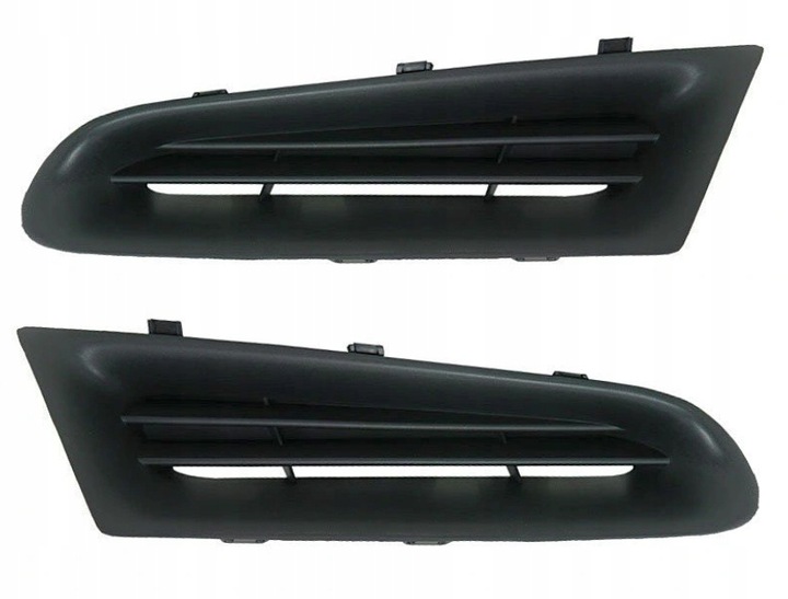 фото №1, Renault clio iii 05- решётка решётка заглушка l + p